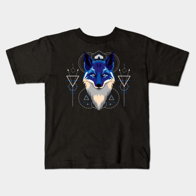 fox lover Kids T-Shirt by SHINIGAMII